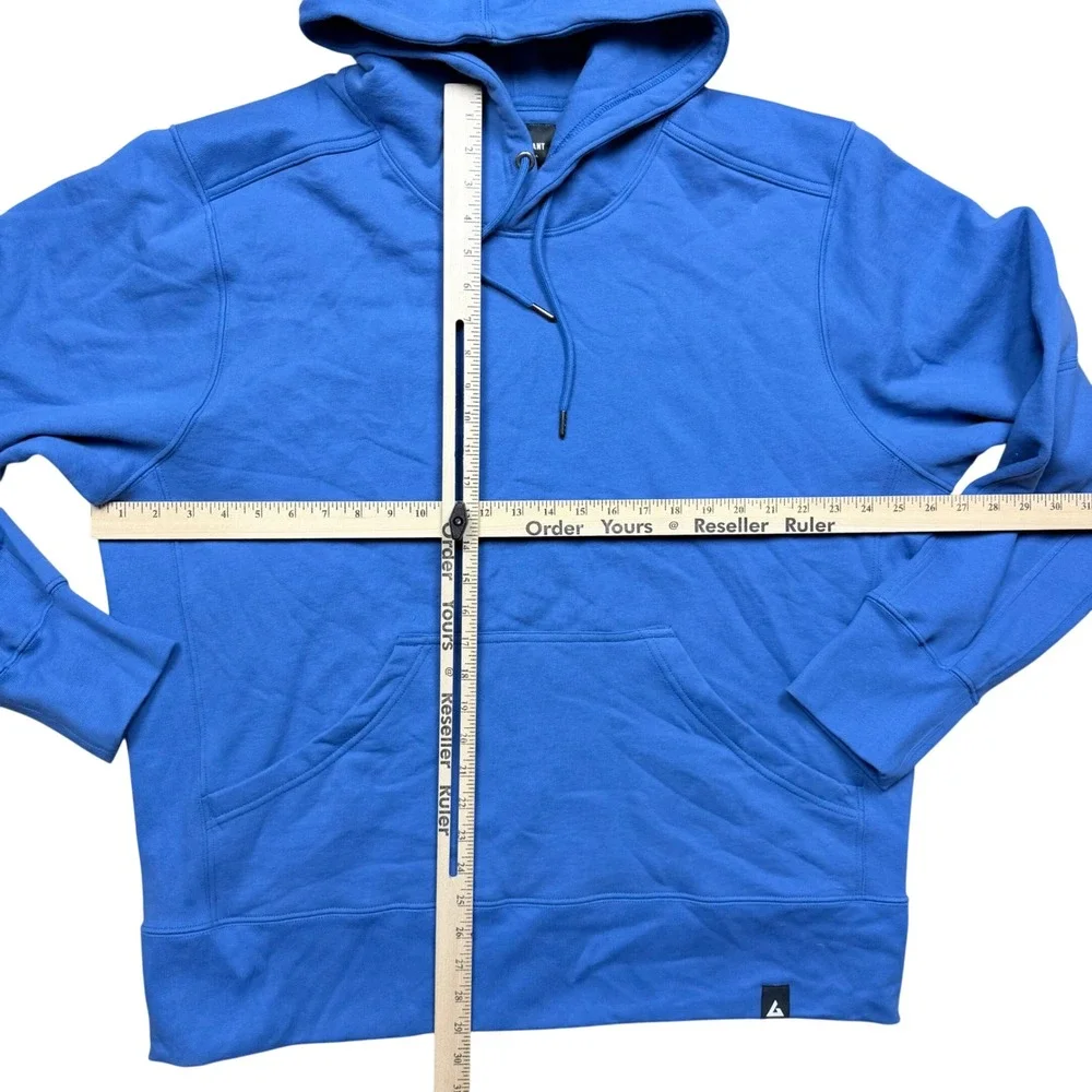 NWOT American Giant Men's Classic Pullover Hoodie Bright Cobalt Blue XXL - Picture 4 of 7